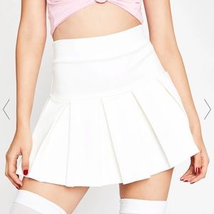 PURE WICKED WHITE SKIRT